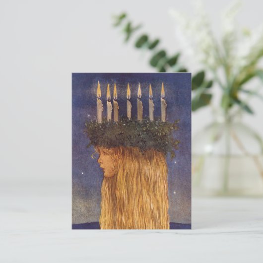 John Bauer - Märchenkunst Postkarte (Stehend Vorderseite)