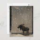 John Bauer - Märchenkunst Postkarte (Vorne/Hinten)