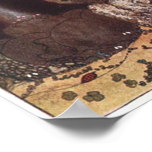 John Bauer - Mutter Liebe - Troll Poster (Ecke)