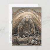 John Bauer Nilas bietet Postkarte CC0511 an (Vorne/Hinten)