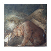 John Bauer Poor Little Basse Fliese (Vorderseite)