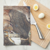 John Bauer Poor Little Basse Geschirrtuch (Viertel Falte)