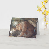 John Bauer Poor Little Basse Poster Karte (Gelbe Blume)