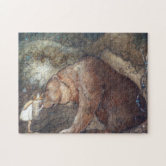 John Bauer Poor Little Basse Puzzle (Horizontal)