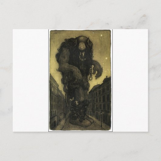 John Bauer Postkarte (Vorderseite)