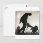 John Bauer Postkarte (Vorne/Hinten)