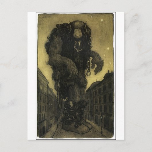 John Bauer Postkarte (Vorderseite)