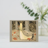 John Bauer Princess Daga und der Troll CC0807 Postkarte (Stehend Vorderseite)