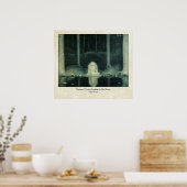 John Bauer Princess Tuvstarr sucht ihr Herz Poster (Küche)