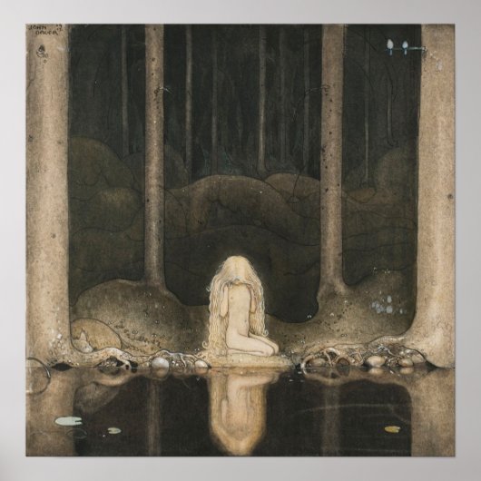 John Bauer - Prinzessin Tavstarr Poster (Vorne)