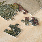 John Bauer - Prinzessin und Schleppangel Puzzle (Seite)