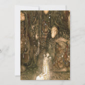 John Bauer - Schauen Sie sich ihre Troll-Mutter an Einladung (Vorderseite)