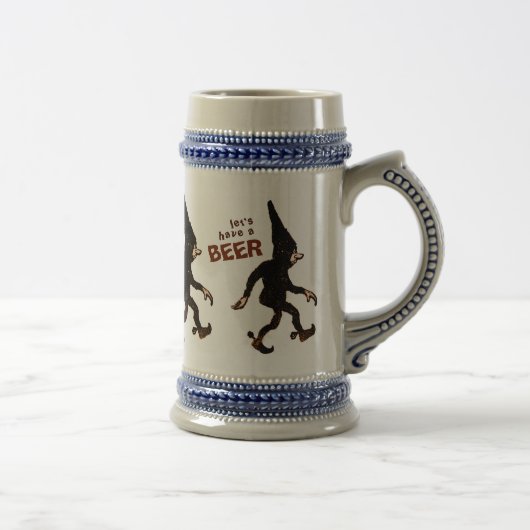 John Bauer Tomtenisse CC0577 Stoneware Beer Tasse (Rechts)