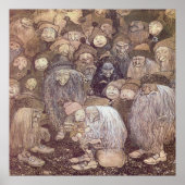 John Bauer Troll Art Poster (Vorne)