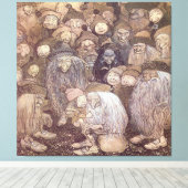 John Bauer Troll Kunst Leinwanddruck (Insitu (Holzboden))