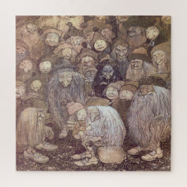 John Bauer Troll Kunst Puzzle