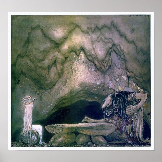 John Bauer Troll Mother Poster (Vorne)