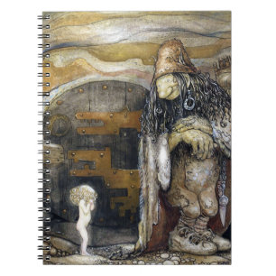 John Bauer Troll Notizblock