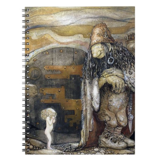 John Bauer Troll Notizblock (Vorderseite)