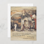 John Bauer Troll Paar Princess baby Changelings Postkarte (Vorne/Hinten)