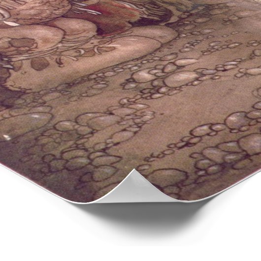 John Bauer - Troll Poster (Ecke)