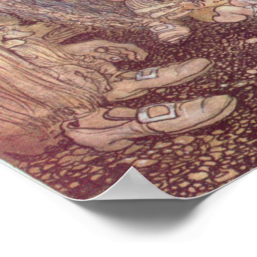 John Bauer - Troll Poster (Ecke)