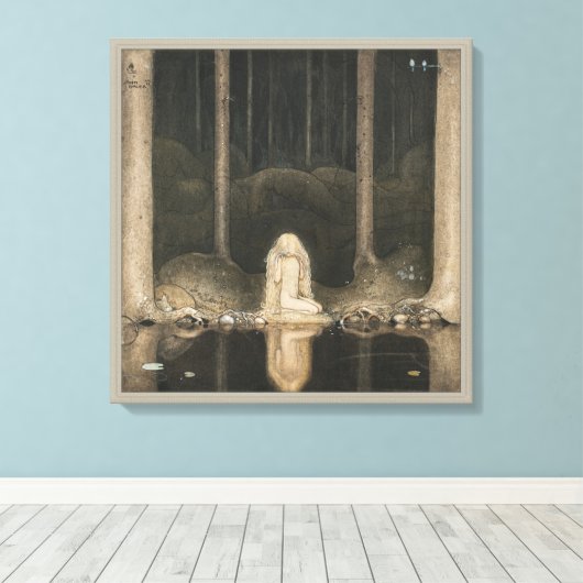 John Bauer Tuvstarr 1913 CC0790 Large Leinwanddruck (Insitu (Holzboden))