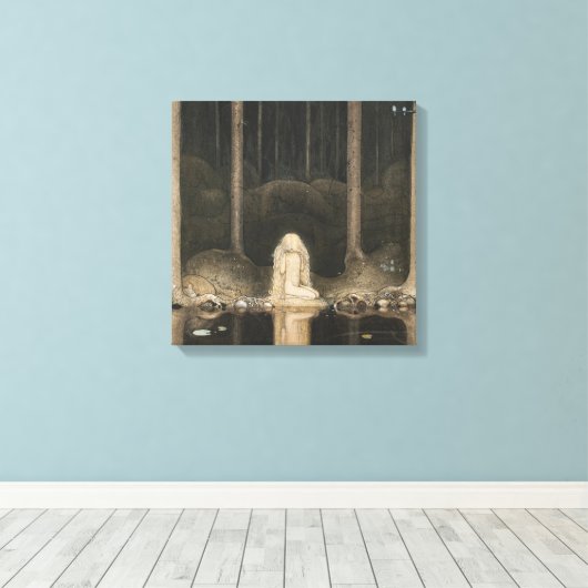 John Bauer Tuvstarr CC0247 groß Leinwanddruck (Insitu (Holzboden))