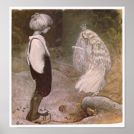 John Bauer verändert durch magisches Poster (Vorne)