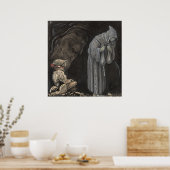 John Bauer vintage fairytale art Poster (Küche)