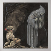 John Bauer vintage fairytale art Poster (Vorne)