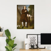 John Beale Bordley - Charles Peale Fine Art Poster (Heimbüro)