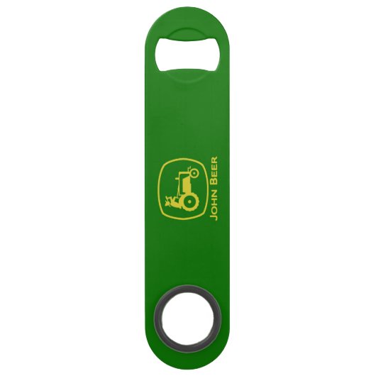 John Beer Steel Bottle Opener Speed Flaschenöffner (Vorderseite)