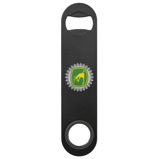 John Beer Steel Bottle Opener Speed Flaschenöffner (Vorderseite)
