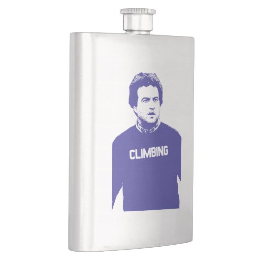 John Belushi Climbing Flachmann (Rechts)