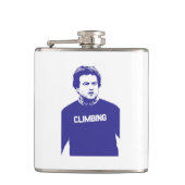 John Belushi Climbing Flachmann (Vorderseite)