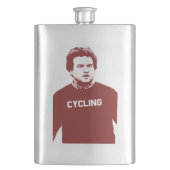 John Belushi Cycling Flachmann (Vorderseite)
