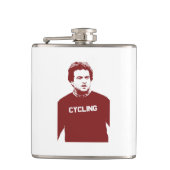 John Belushi Cycling Flachmann (Vorderseite)