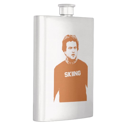 John Belushi Skiing Flachmann (Rechts)