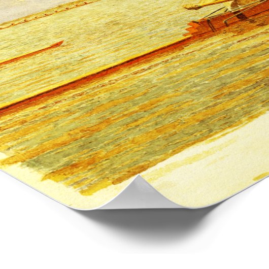 John Biglin in einem Single Scully von Thomas Eaki Poster (Ecke)