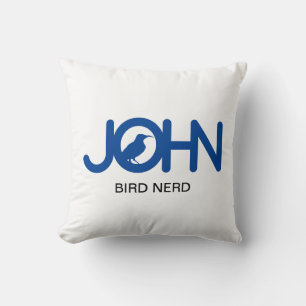 John Bird Nerd Kissen