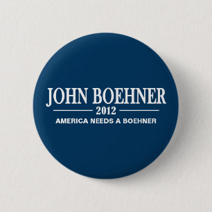 John Boehner 2012 - Amerika benötigt ein Boehner Button