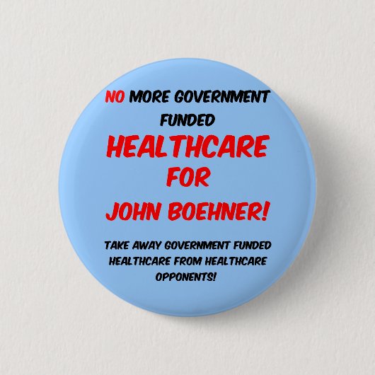 John Boehner Button (Vorderseite)