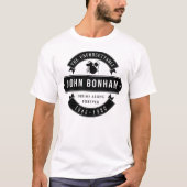 John Bonham 1948 1980 Music T-Shirt (Vorderseite)