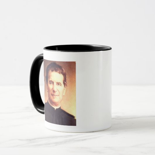 JOHN BOSCO Tasse (Vorderseite Links)