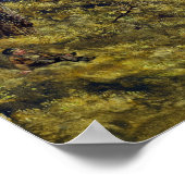 John Brett Februar auf der Isle of Wight Poster (Ecke)