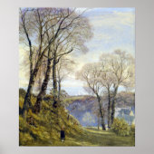 John Brett Februar auf der Isle of Wight Poster (Vorne)