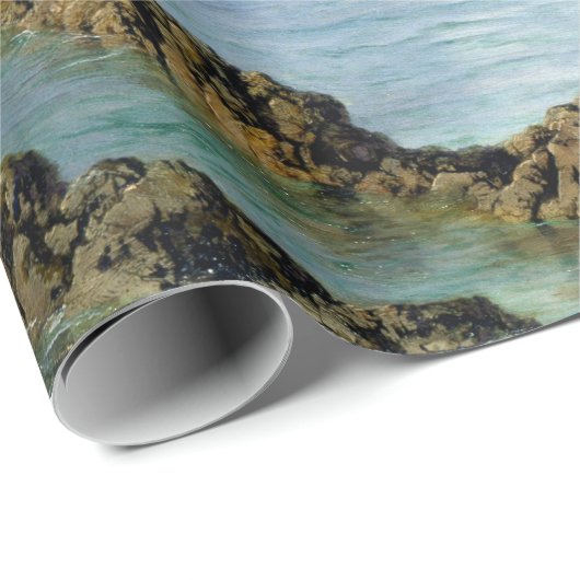 John Brett Südküste von Guernsey Geschenkpapier (Rolleneckpunkt)