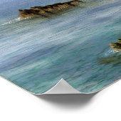 John Brett Südküste von Guernsey Poster (Ecke)