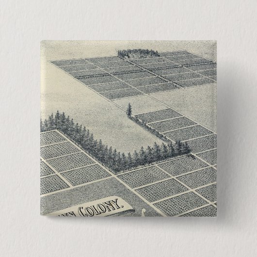 John Brown Colony, Madera, Kalifornien Button (Vorderseite)